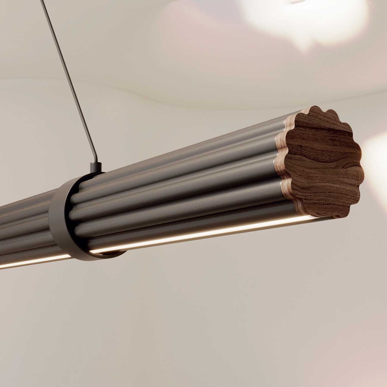 Aromas Niro LED závěsné svítidlo stmívatelné