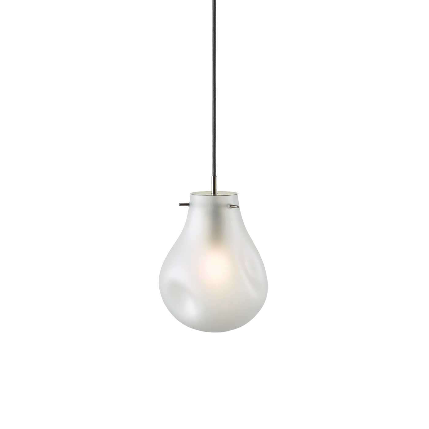 Bomma Soap E27 skleněné závěsné svítidlo malé