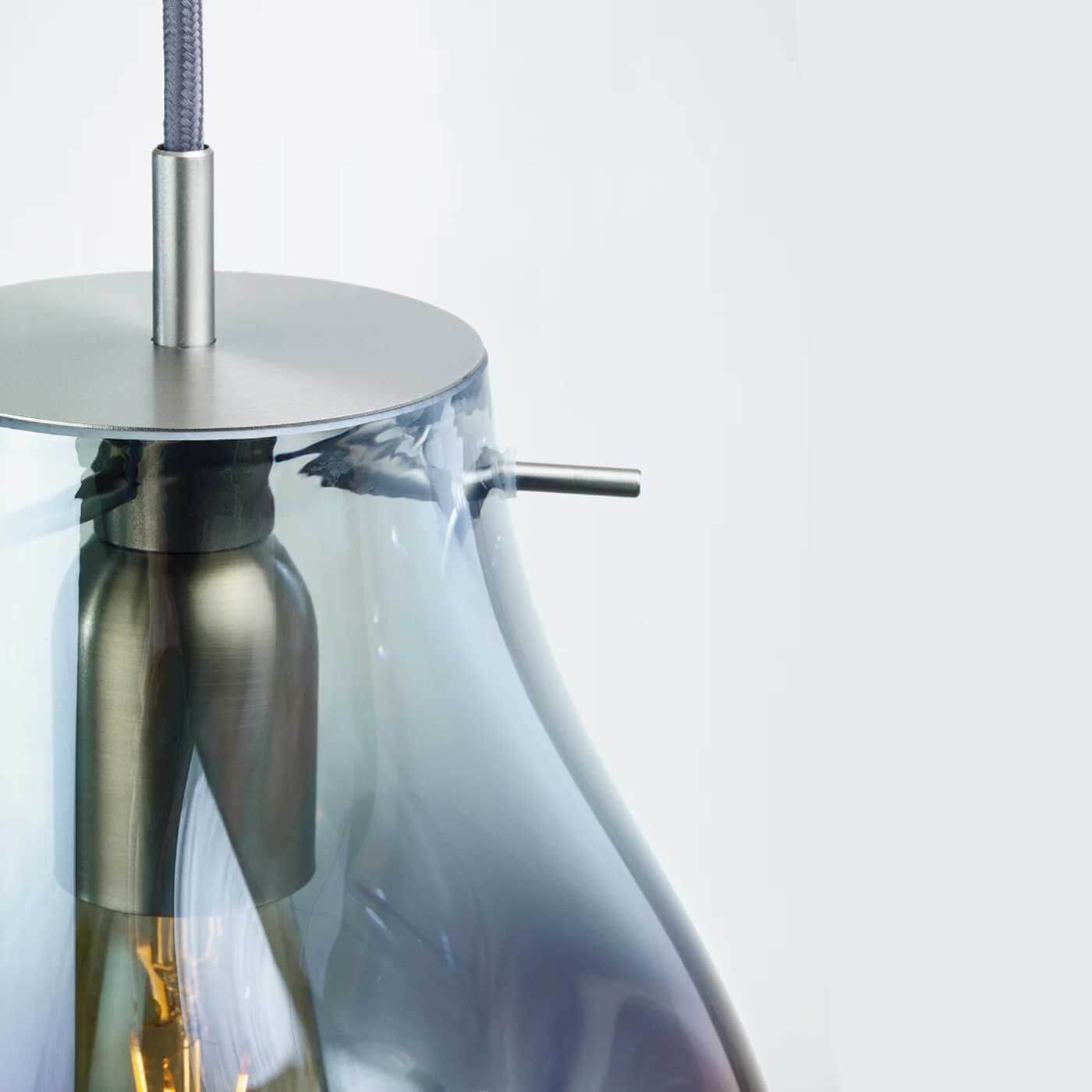 Bomma Soap E27 skleněné závěsné svítidlo malé