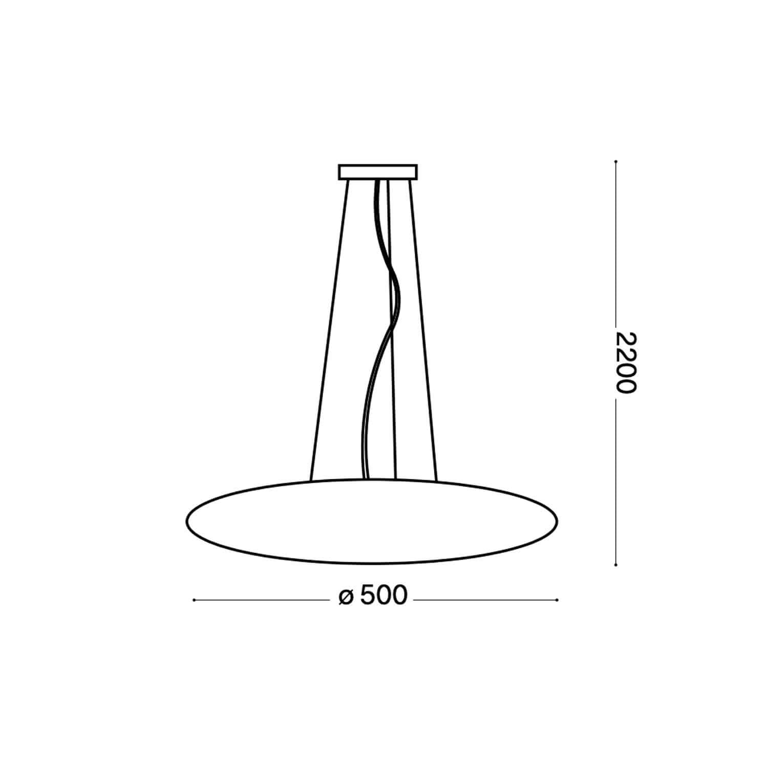Ideal lux Glory E27 závěsné svítidlo