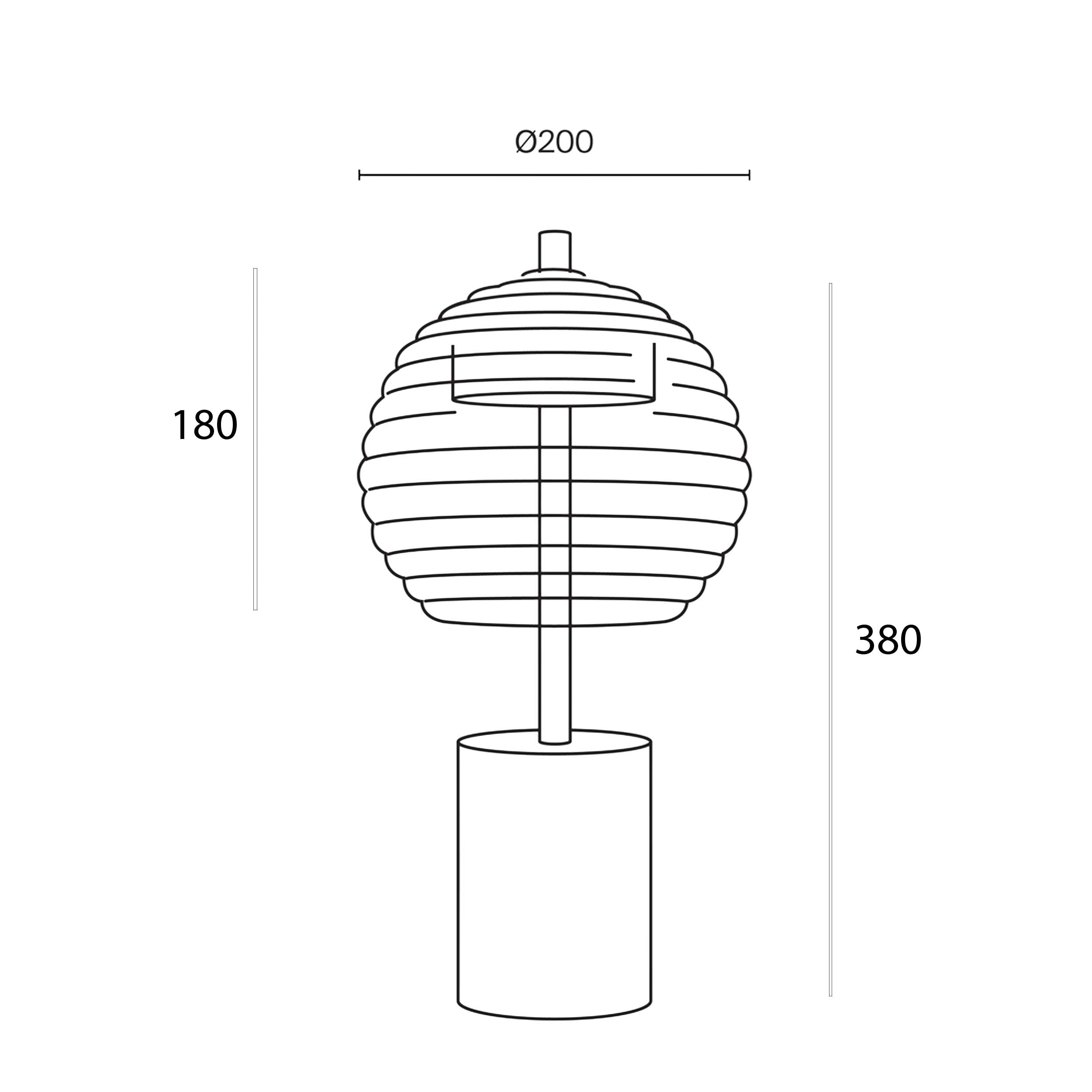 Maytoni Mystic LED bordlampe