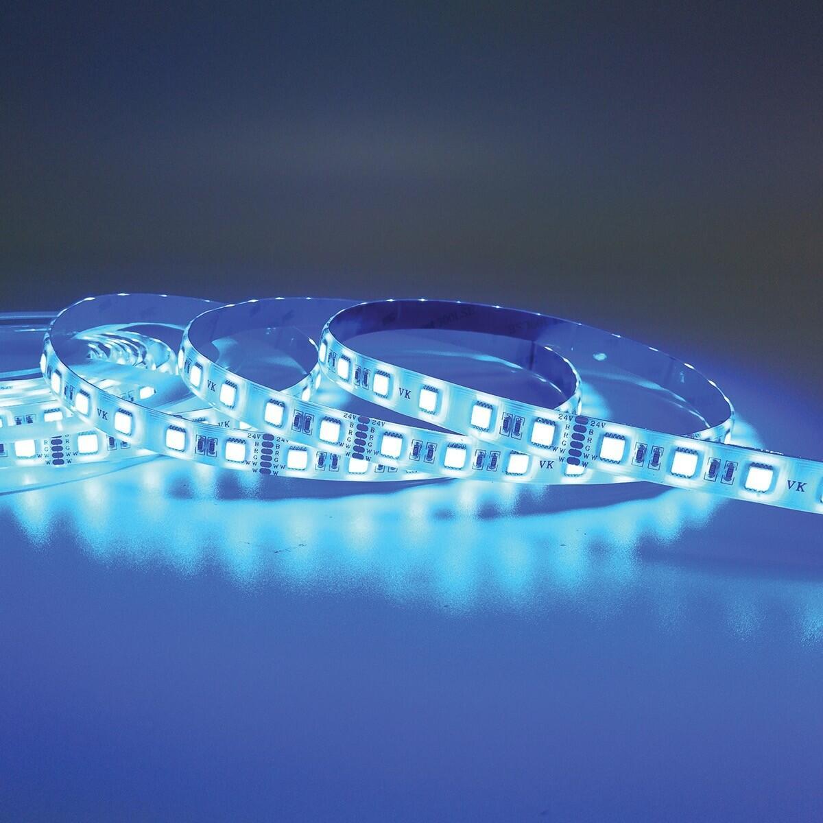 LED-bånd RGB+CCT 24V 18W/m CRI90 IP20 2400K–6000K (5 m)