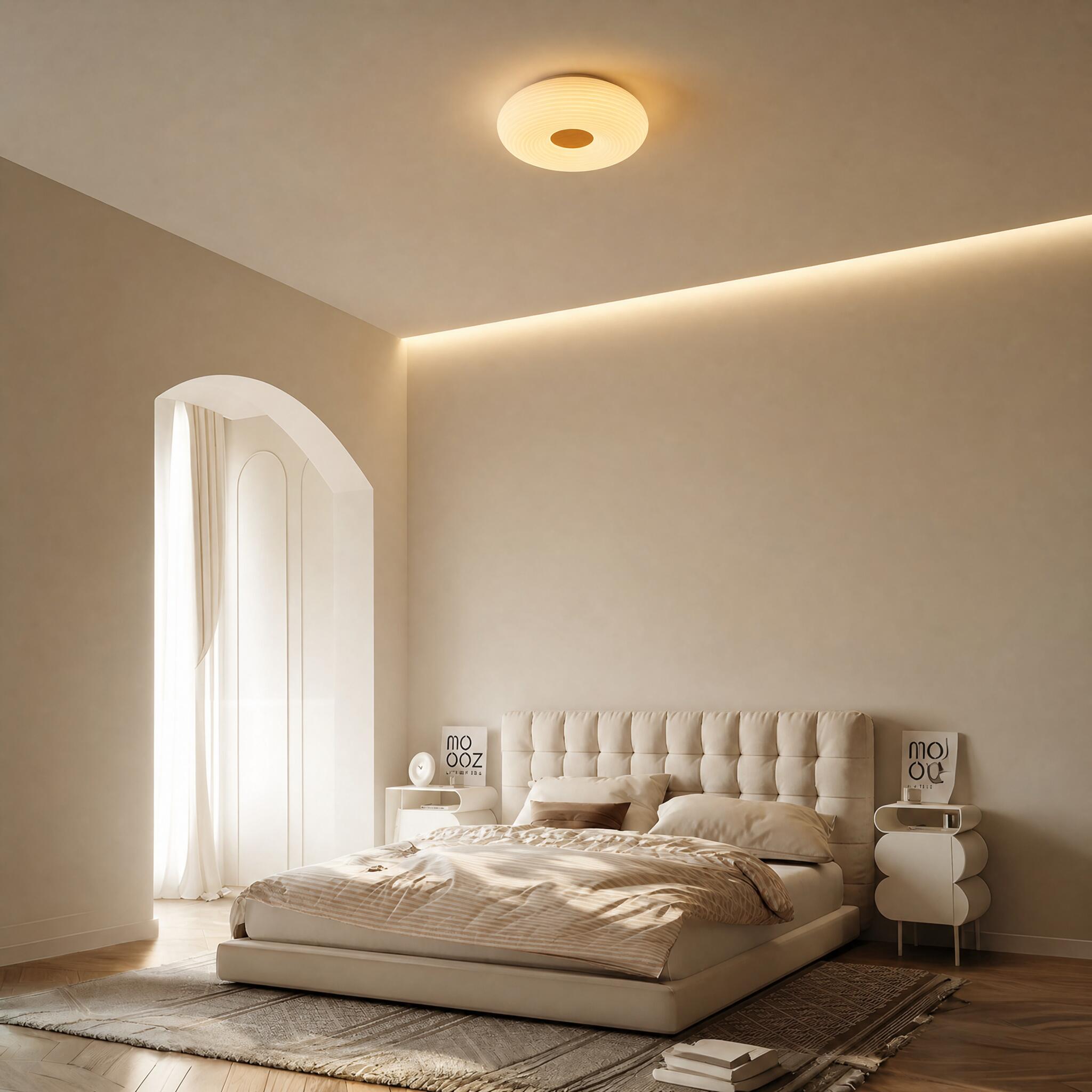 VK Light Oak LED-loftslampe