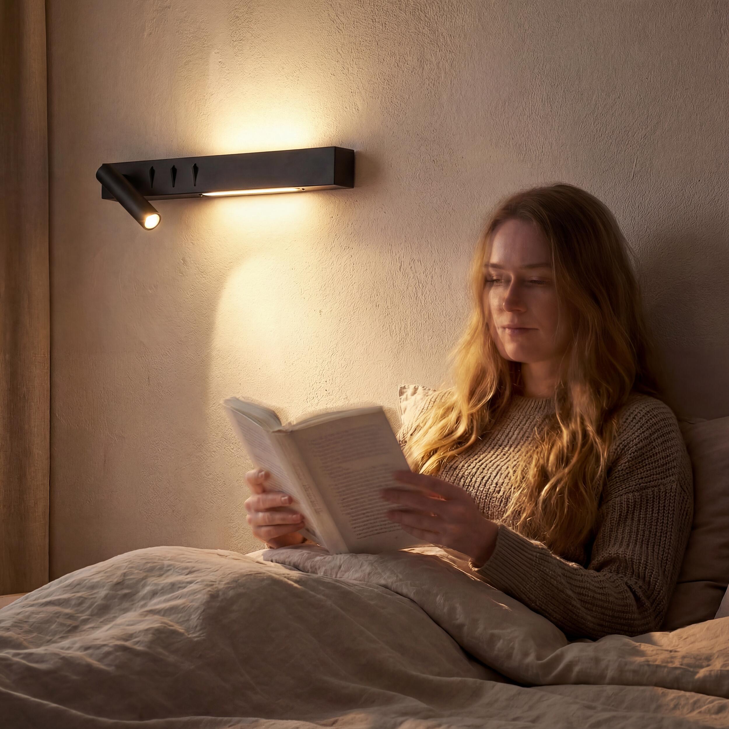 VK Light Olo LED væglampe 3-i-1