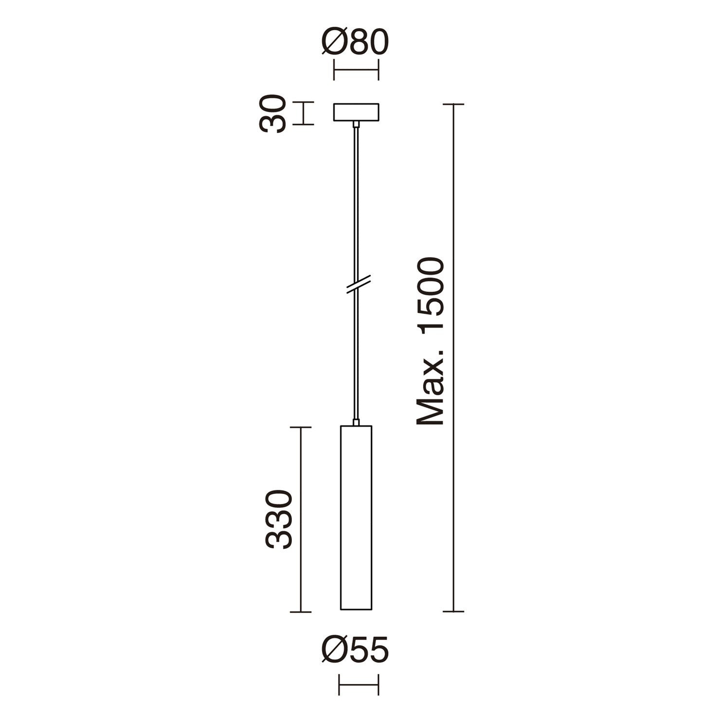 Exo Tania C GU10 závěsné svítidlo zlaté
