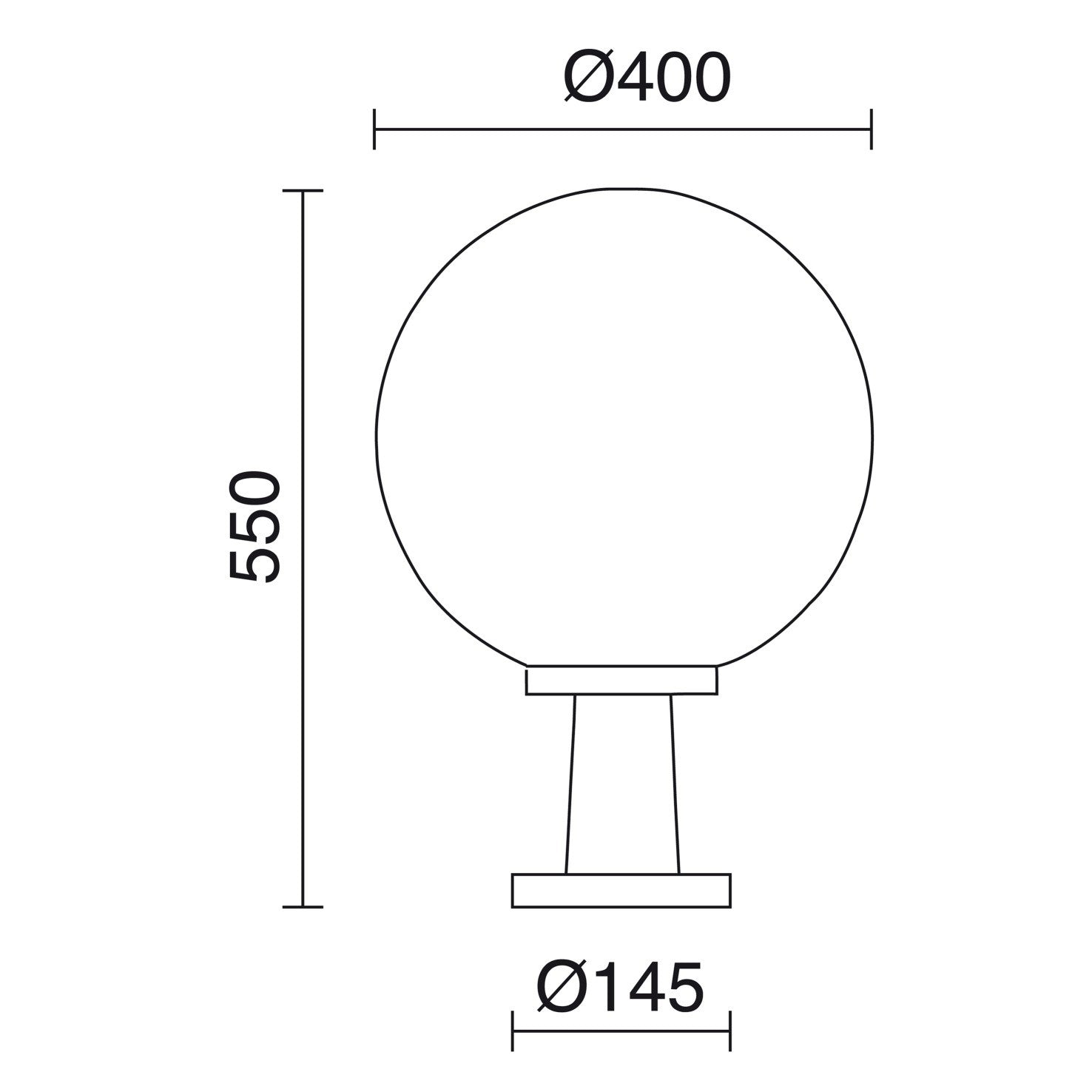 Dopo Vic E27 stojanové svítidlo