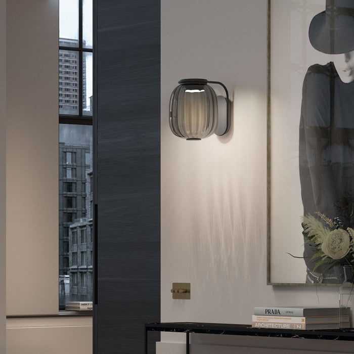 Exo KRISTA LED nástěnné svítidlo modré