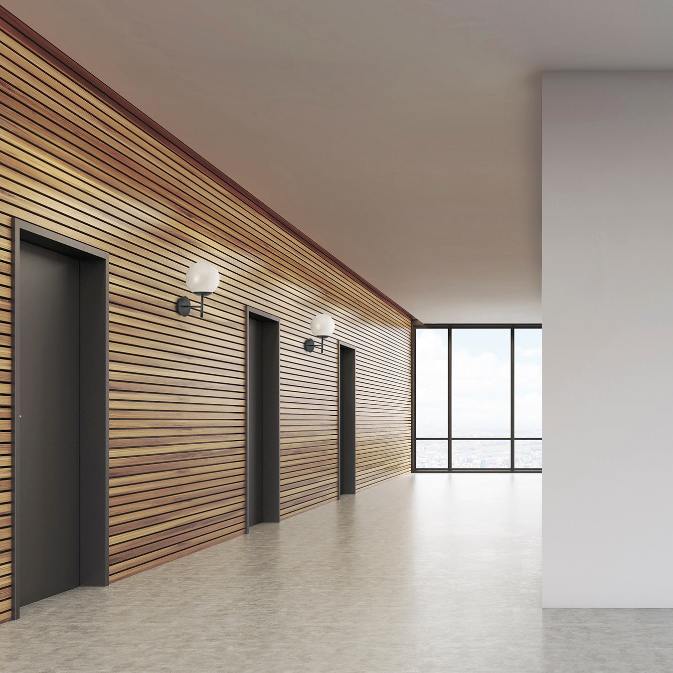 Exo Oxy W E27 nástěnné svítidlo černé