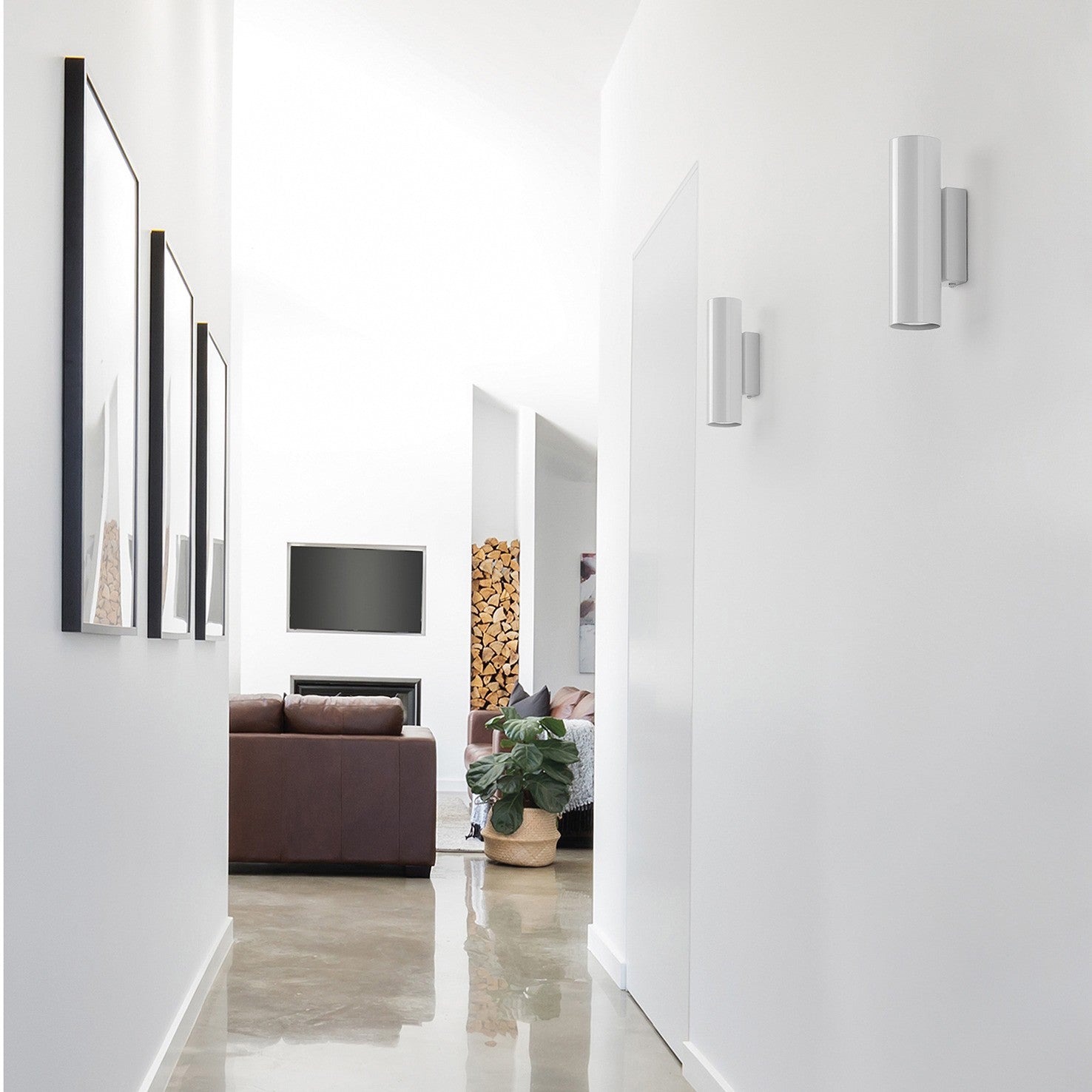 Exo Tania W GU10 nástěnné svítidlo černé