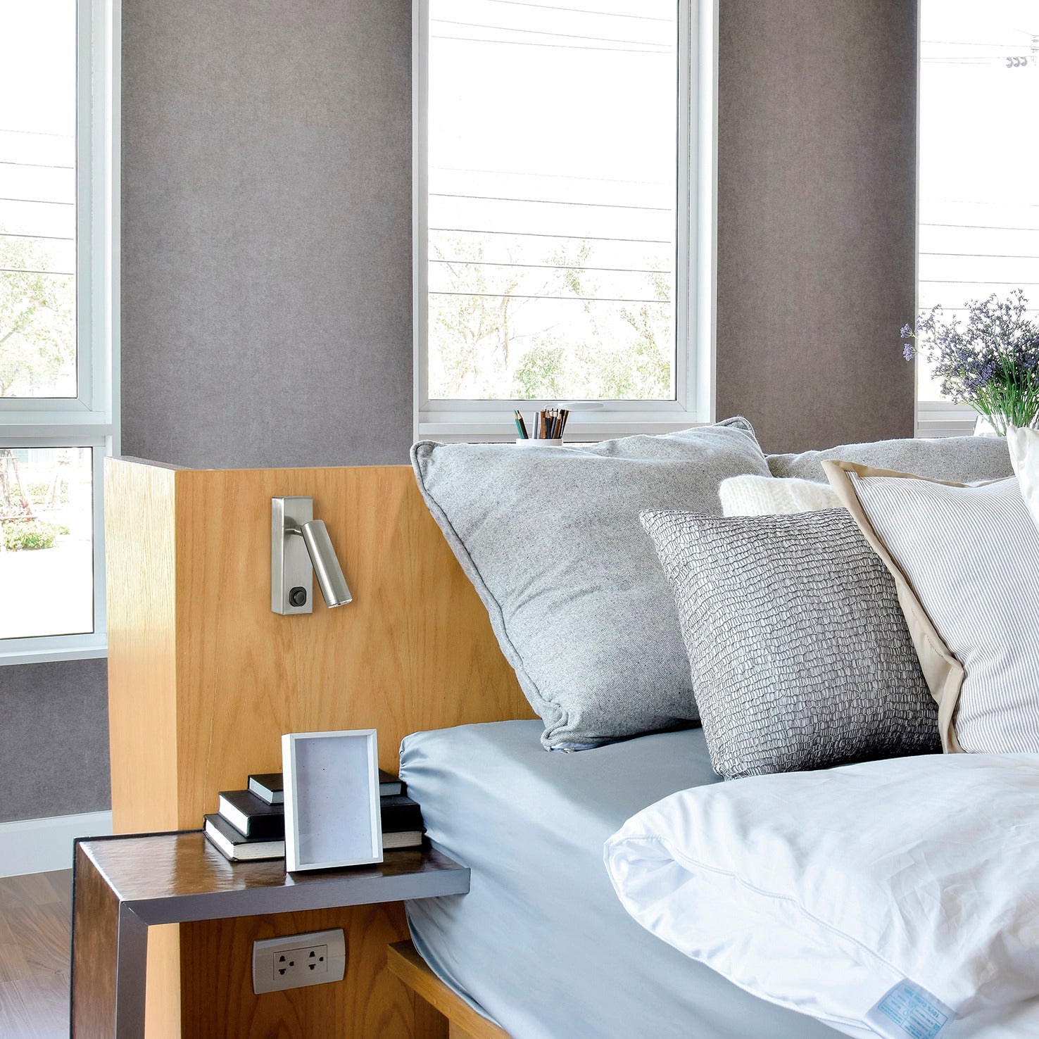 Exo Toscana LED nástěnné svítidlo černé