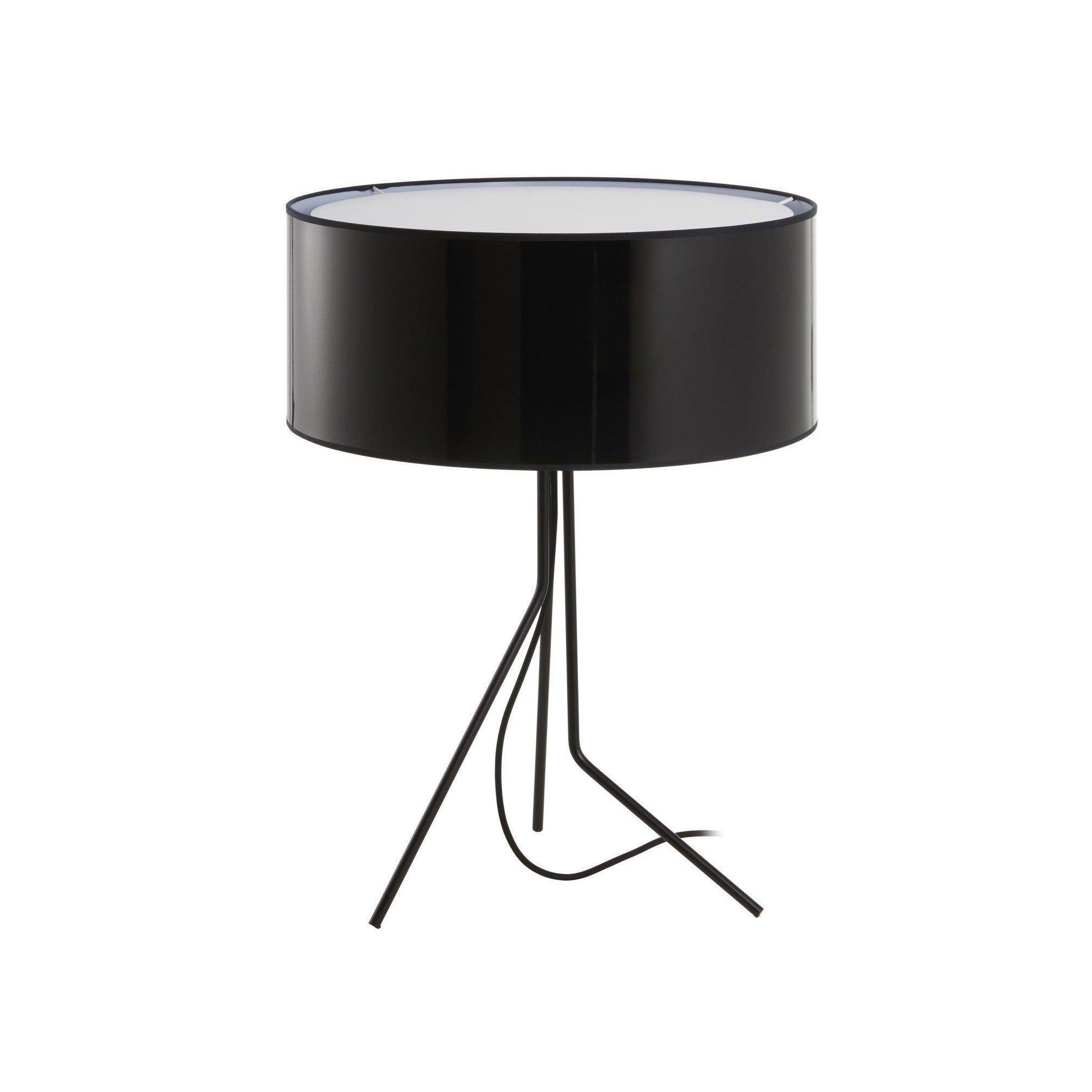 Exo Diagonal E27 stolní svítidlo černé