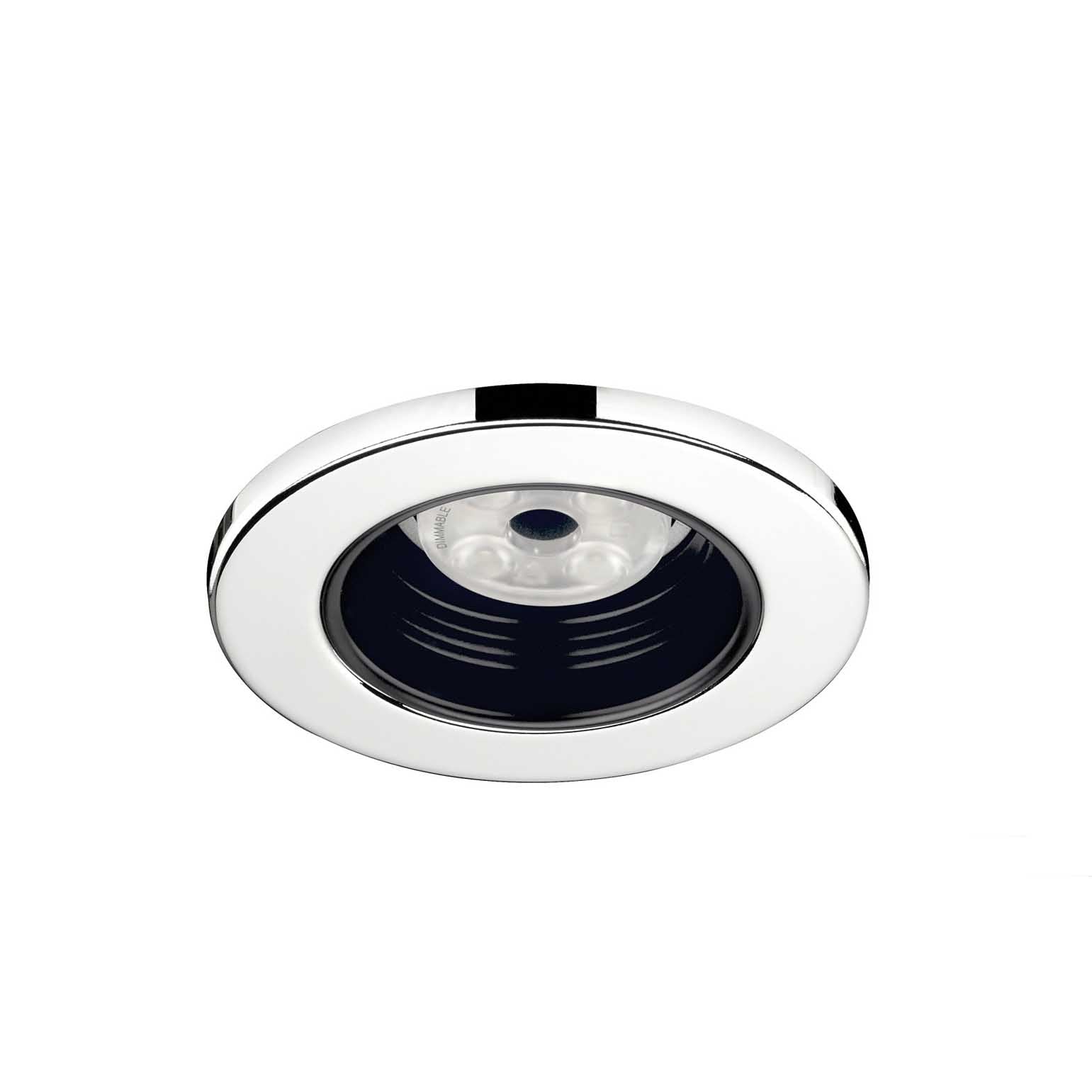 Indeluz Eclipse Retrofit GU5.3 zápustné svítidlo chrom