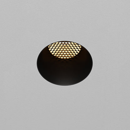 Maytoni downlight Dip LED 50° indbygget cirkulært lysarmatur, sort