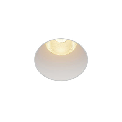 Maytoni downlight Dip LED 50° indbygget cirkulært lysarmatur, hvid
