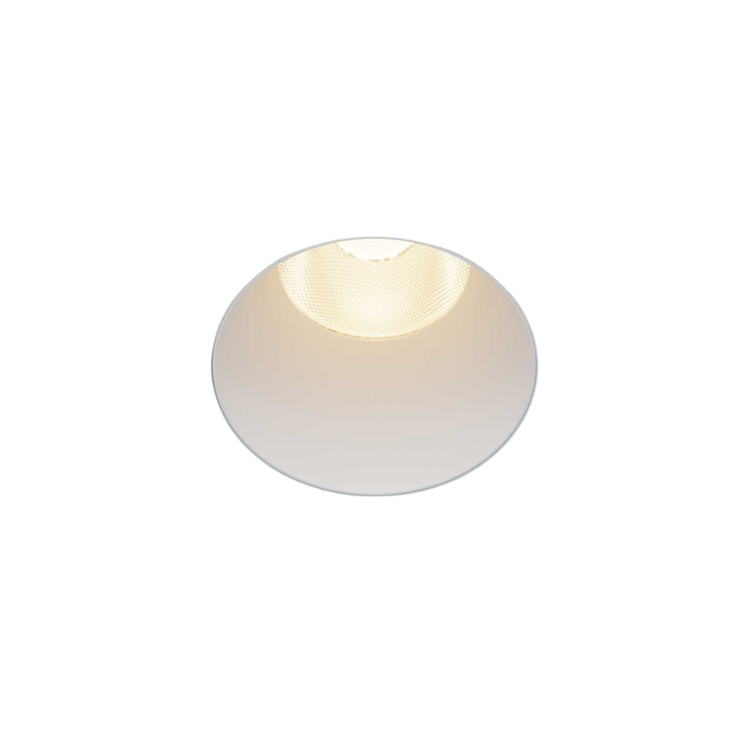 Maytoni downlight Dip LED 50° indbygget cirkulært lysarmatur, hvid
