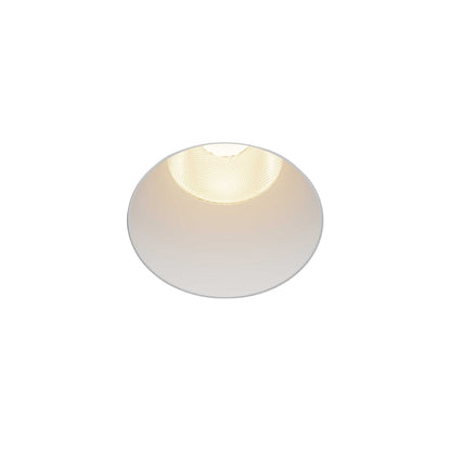 Maytoni downlight Dip LED 50° indbygget cirkulært lysarmatur, hvid