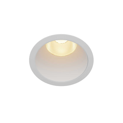Maytoni downlight Dip LED 50° indbygget cirkulært lysarmatur, hvid