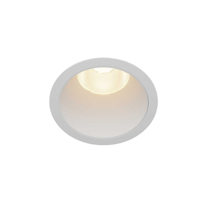 Maytoni downlight Dip LED 50° indbygget cirkulært lysarmatur, hvid
