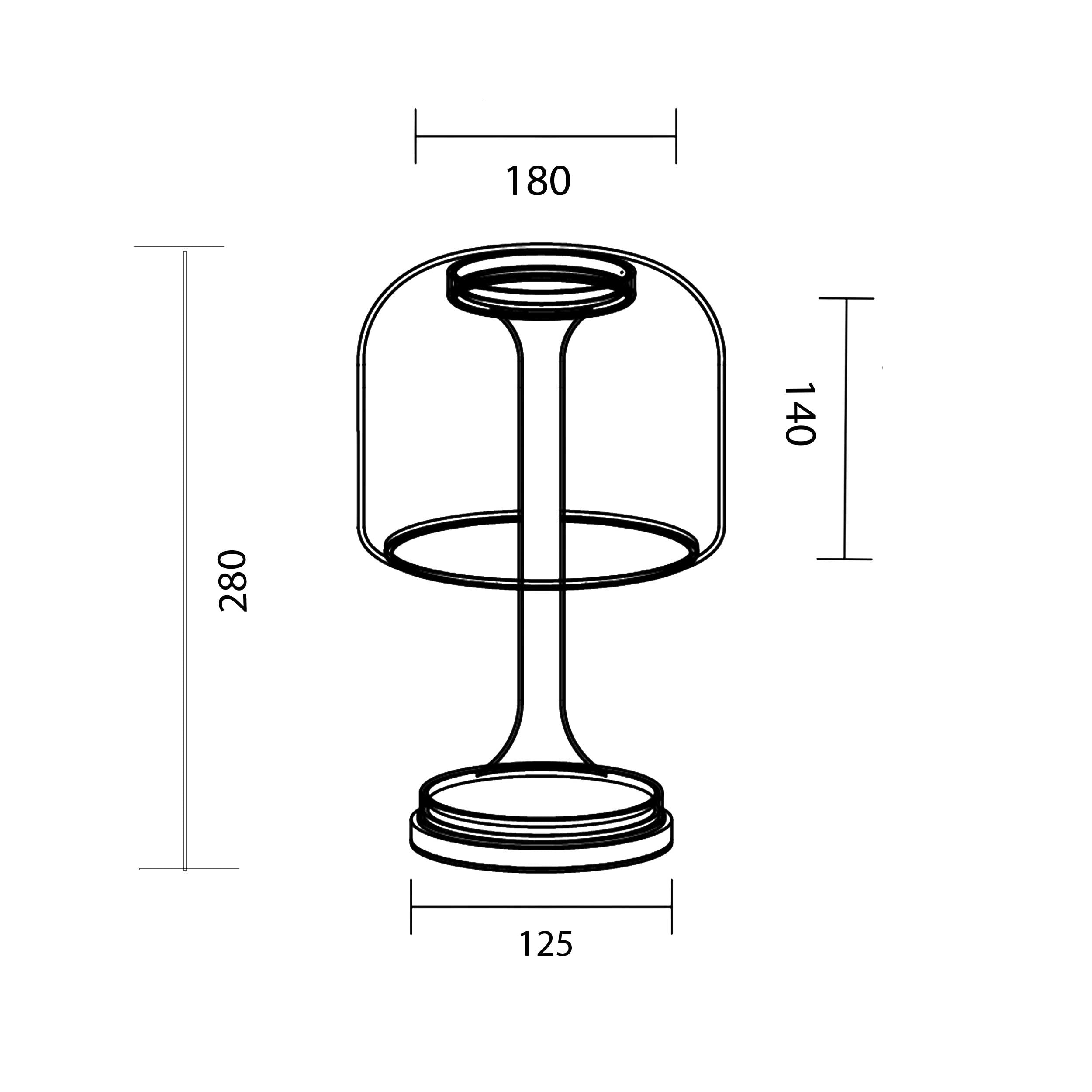 Maytoni Spirito LED bordlampe