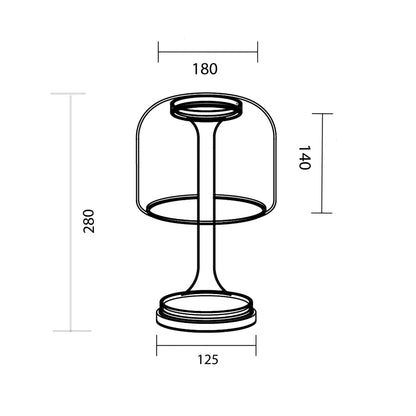 Maytoni Spirito LED bordlampe