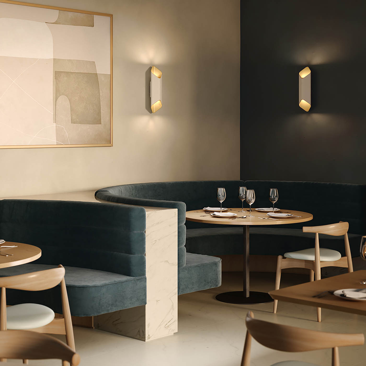 Astro Ako 420 LED přisazené svítidlo zlaté