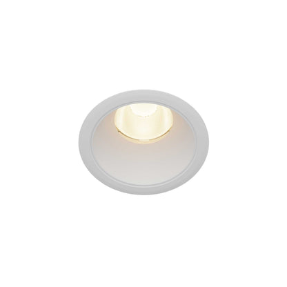 Maytoni downlight Dip LED 50° indbygget cirkulært lysarmatur, hvid