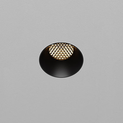 Maytoni downlight Dip LED 50° indbygget cirkulært lysarmatur, sort