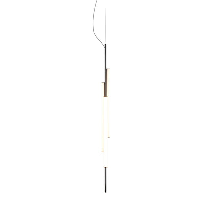 Marset Ambrosia V3 LED sort indbygget, hængende, lodret lampe