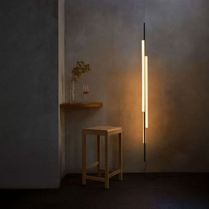 Marset Ambrosia V3 LED sort indbygget, hængende, lodret lampe