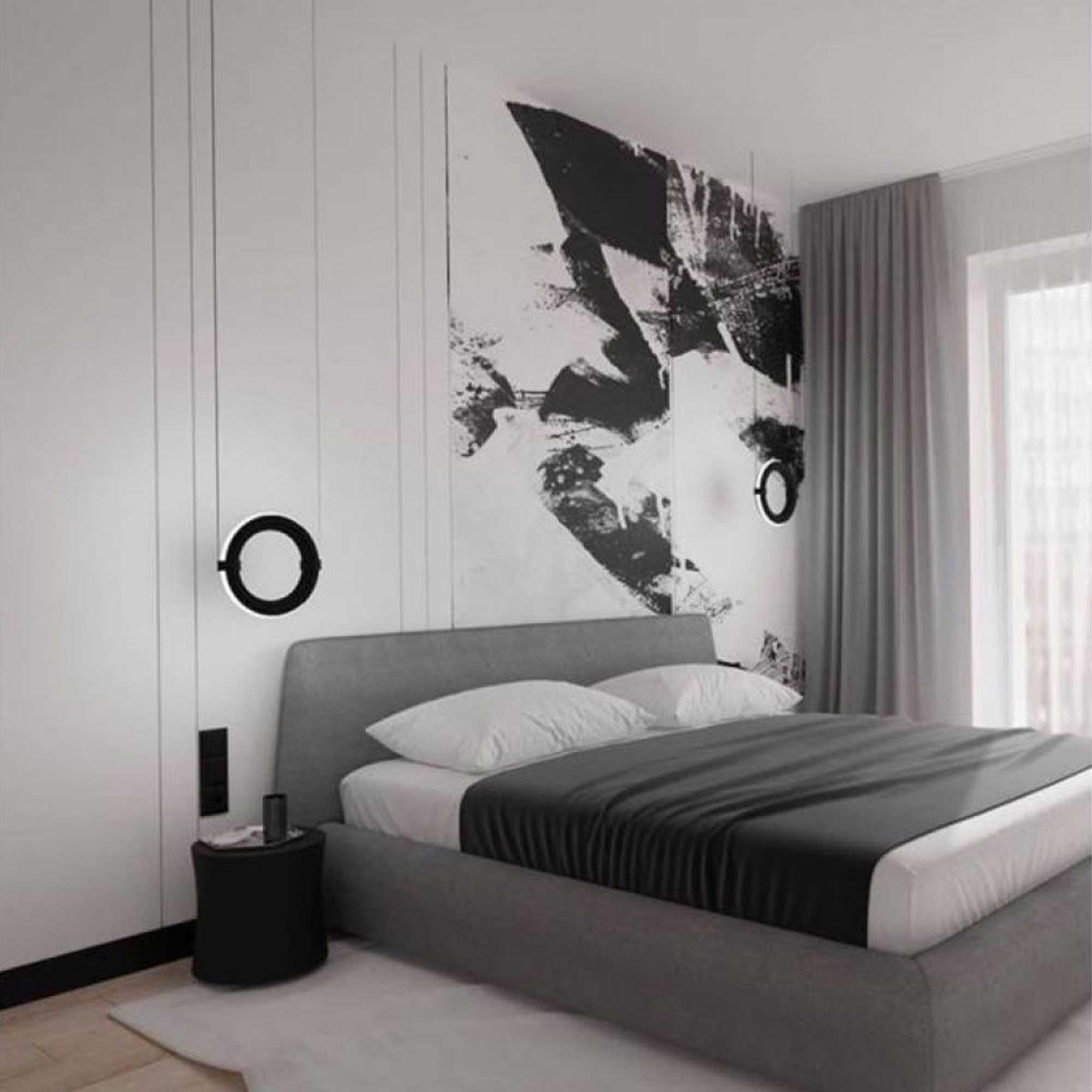 Aromas Elli S LED závěsné kruhové svítidlo stmívatelné