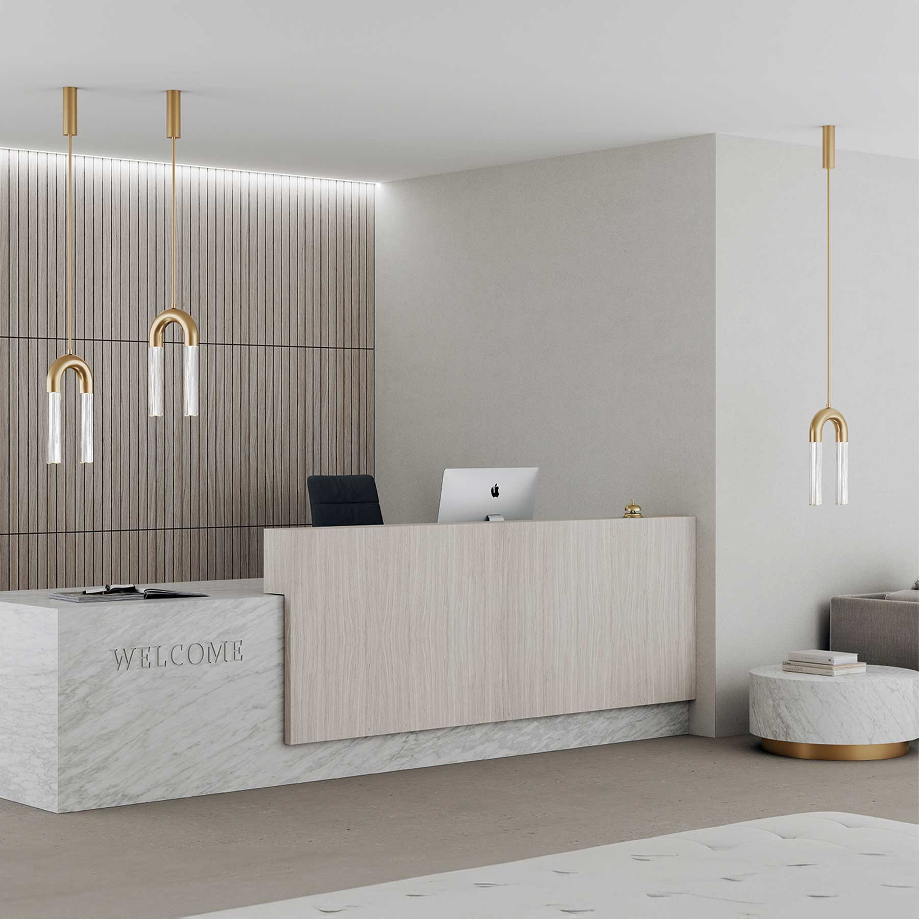 Aromas Iman LED závěsné svítidlo