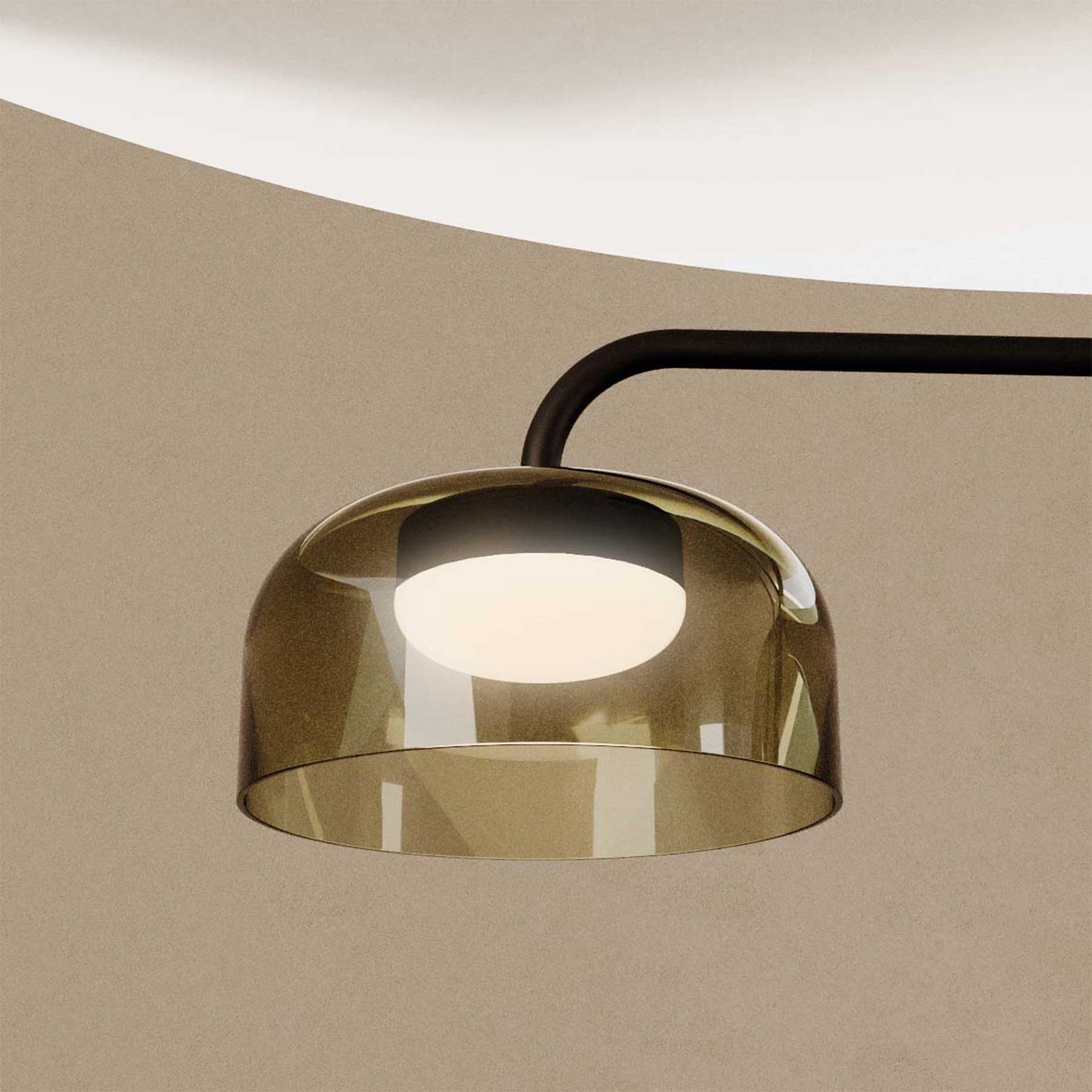 Aromas Ipon LED závěsné skleněné svítidlo