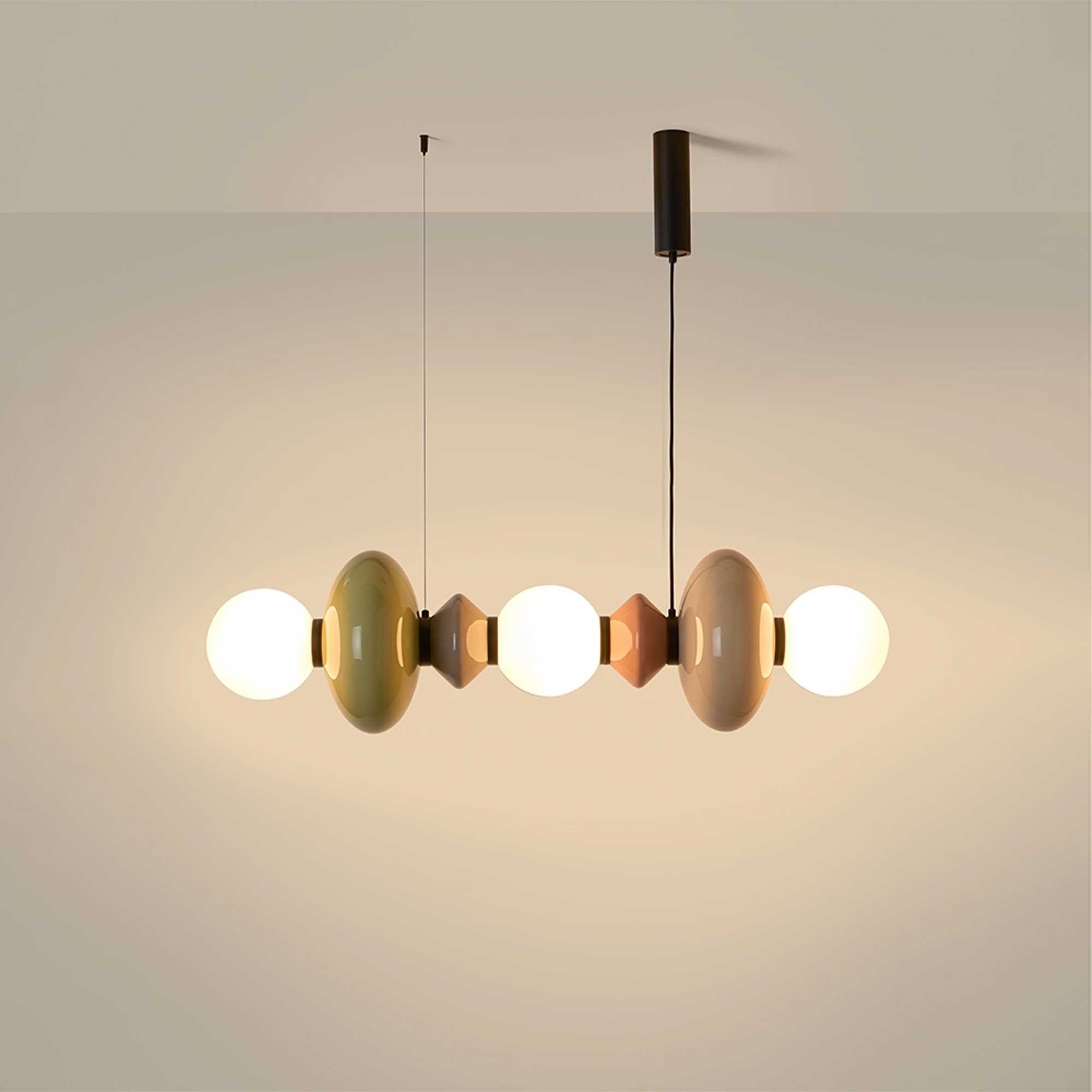 Aromas Mapi LED závěsné svítidlo lustr