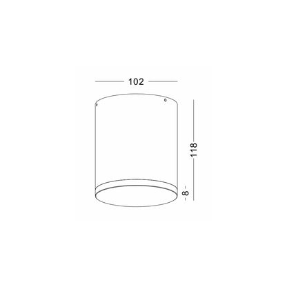 Emano LED přisazené svítidlo IP65
