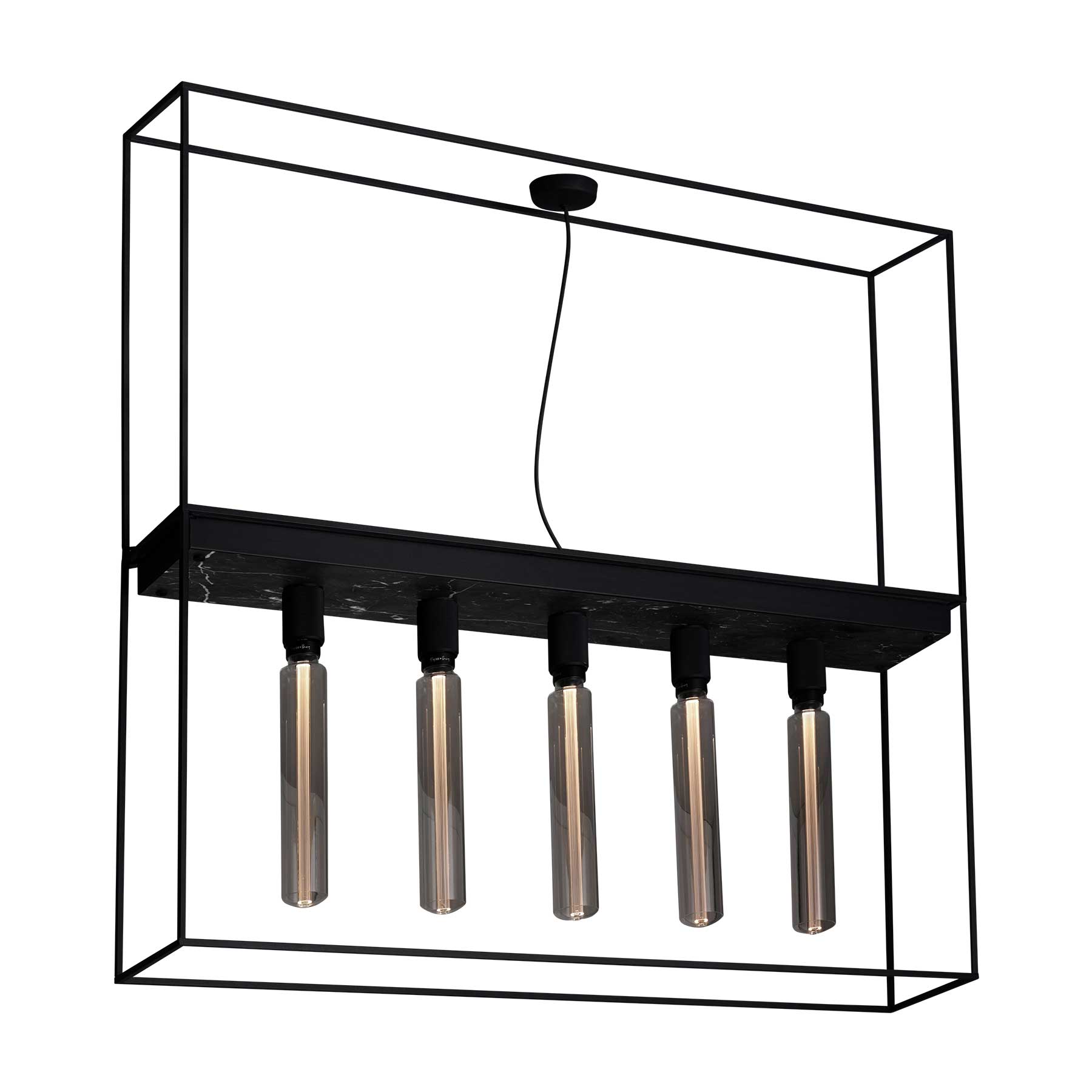 Buster & Punch Caged E27 industriální lustr