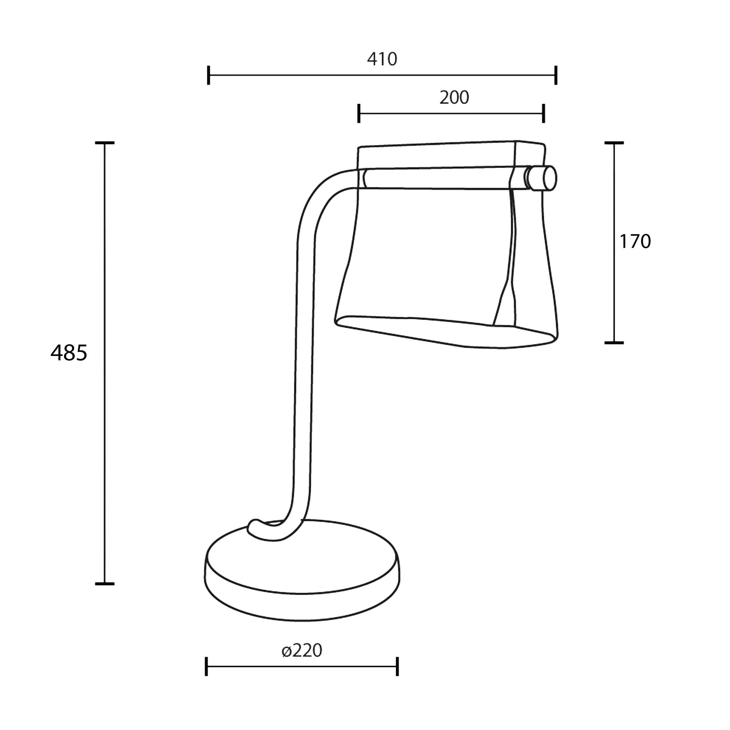 Maytoni Cabaret LED bordlampe