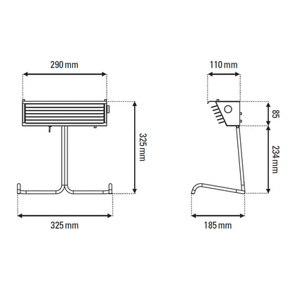 DCW éditions Biny LED stolní svítidlo