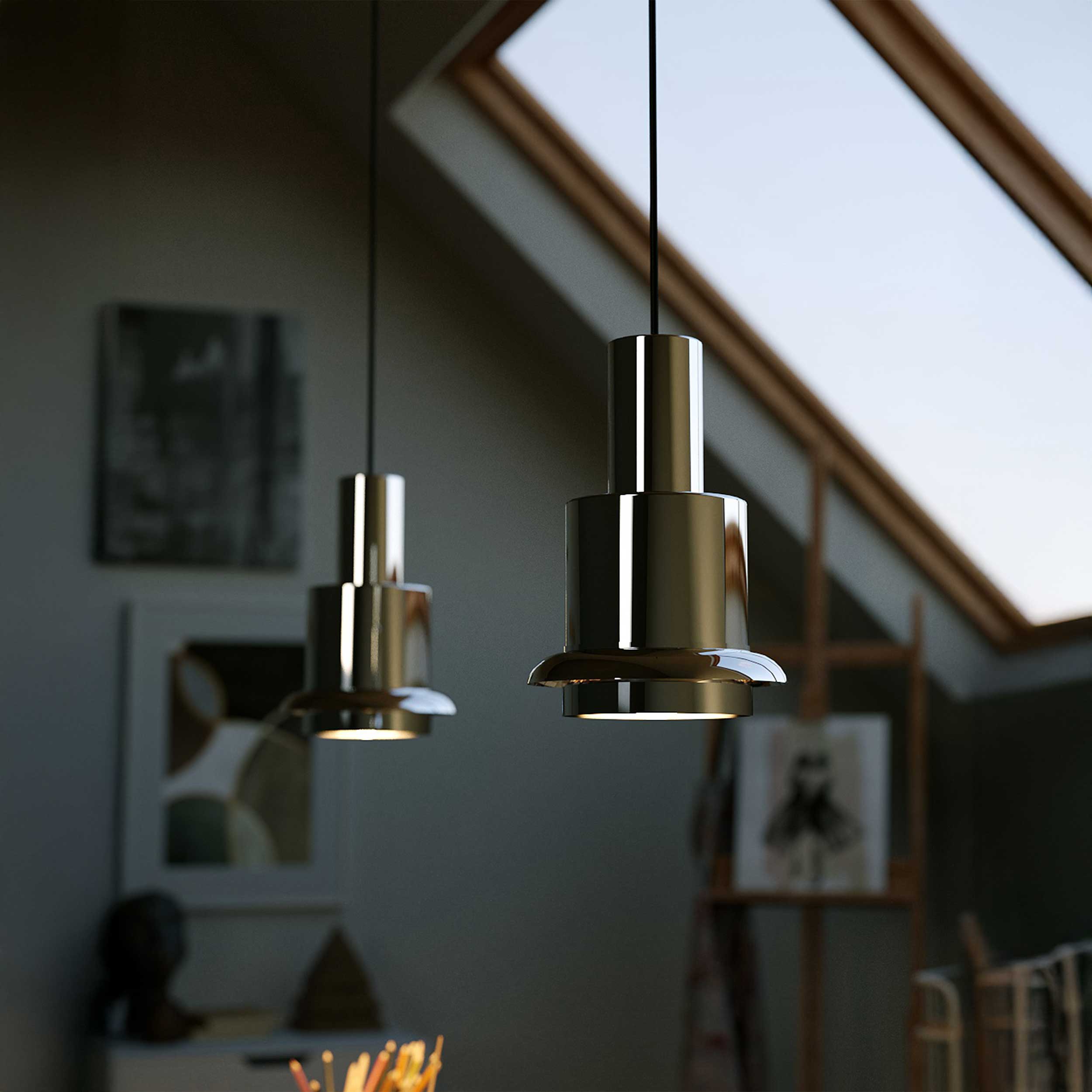 DCW éditions Chaumont S E27 závěsné svítidlo