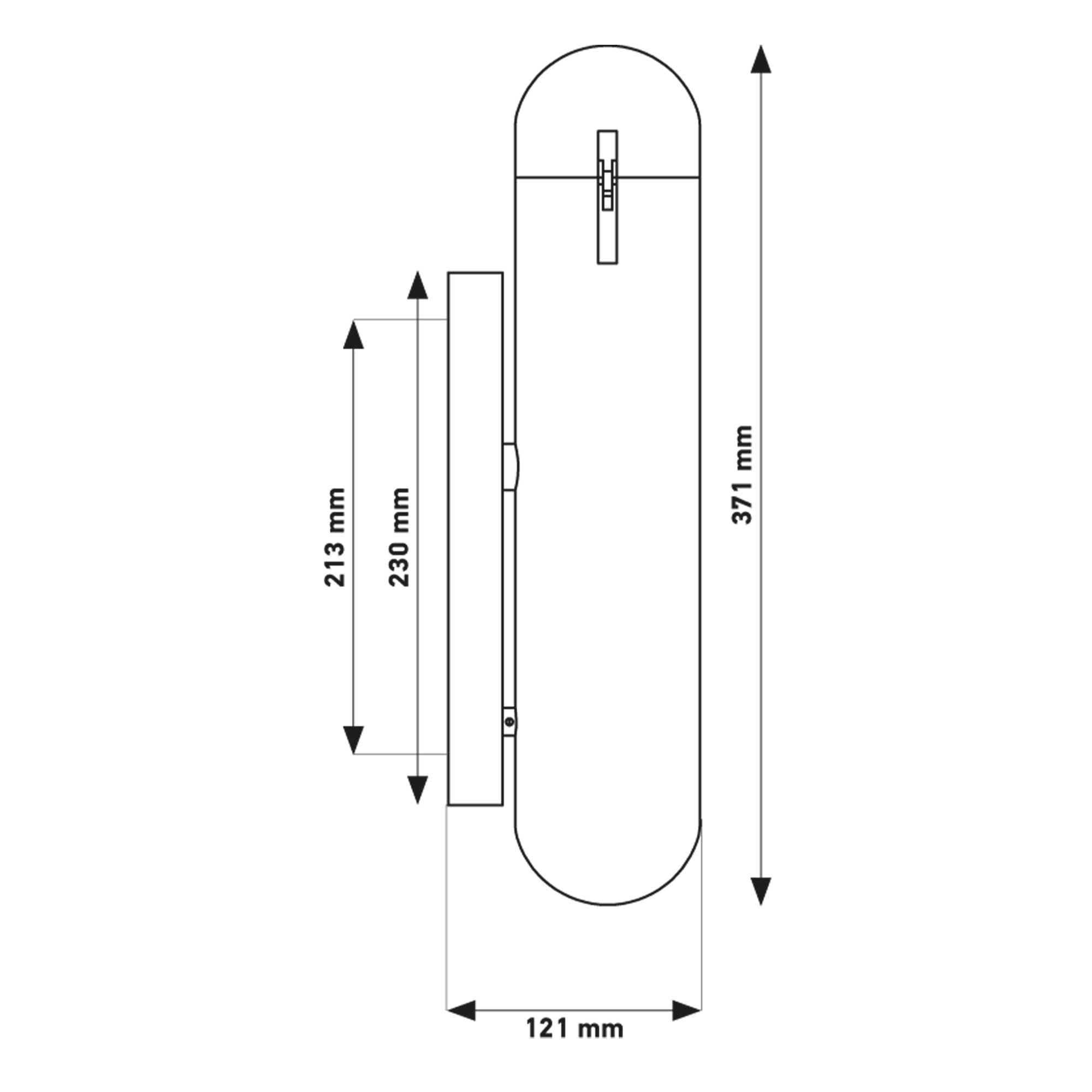 DCW éditions ISP LED nástěnné svítidlo