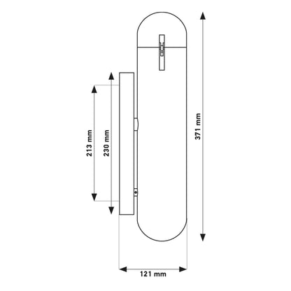DCW éditions ISP LED nástěnné svítidlo