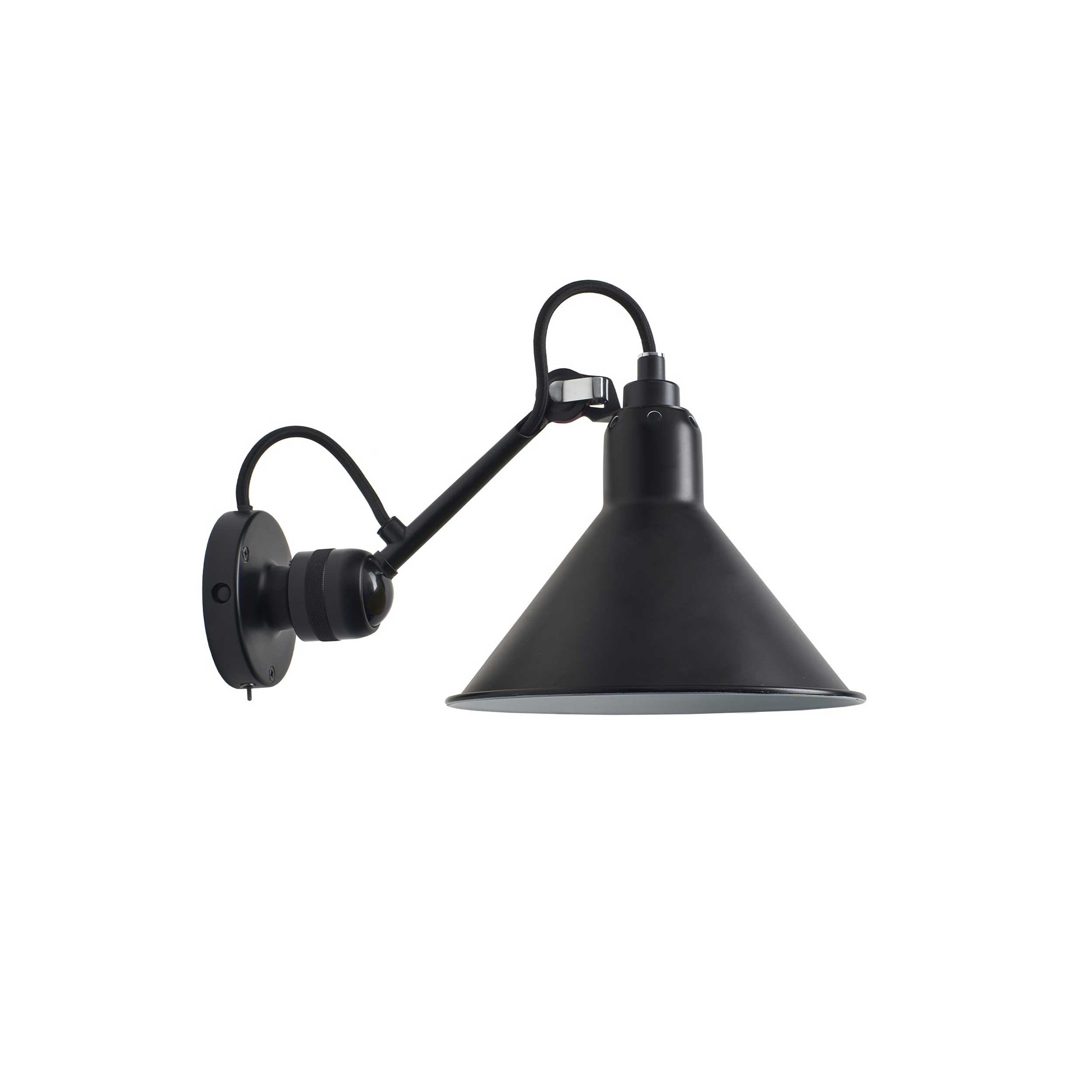 DCW éditions Lampe Gras N°304 E14 nástěnné svítidlo černé