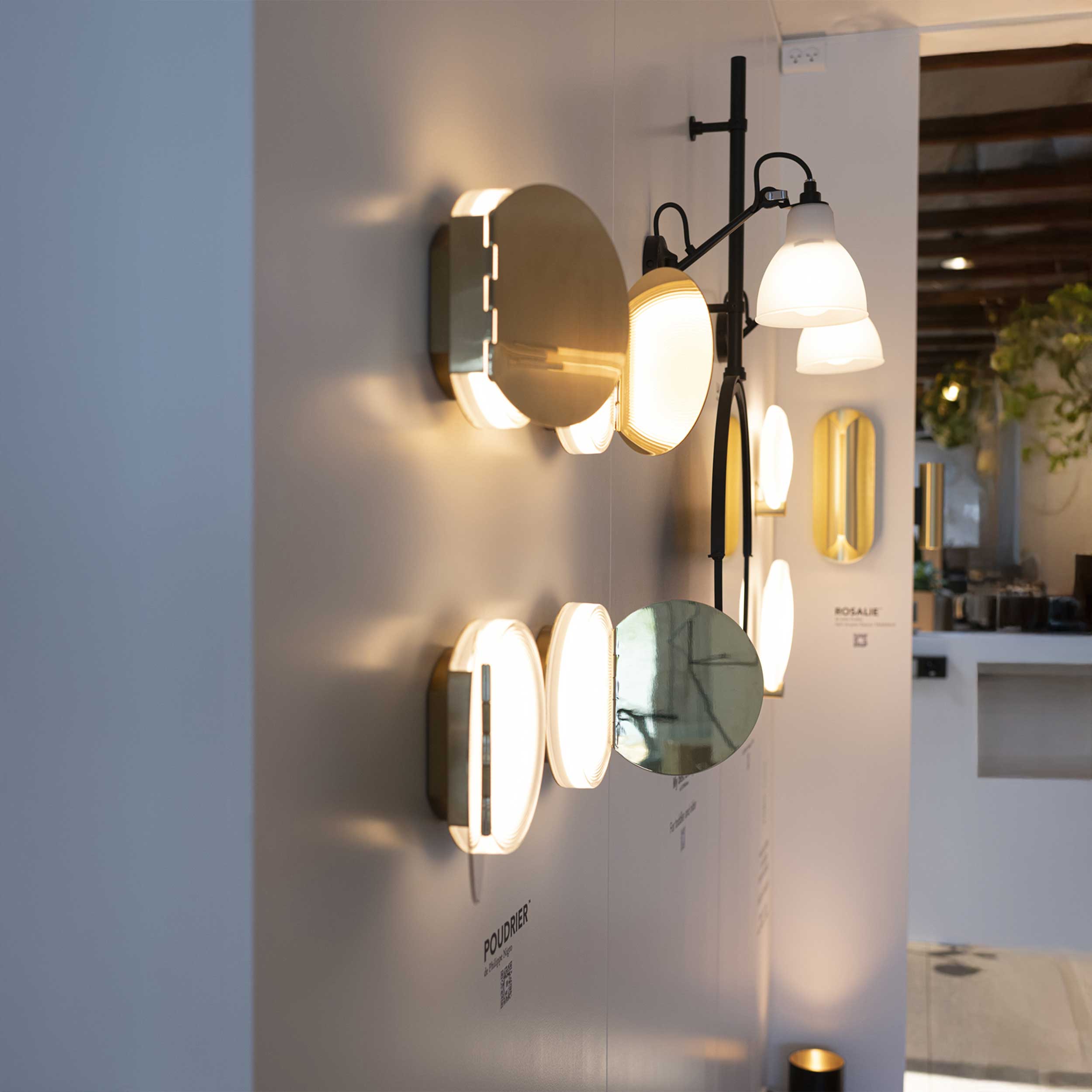 DCW éditions Poudrier LED væglampe