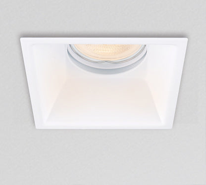 VK Light Nana GU10 justerbar, indbygget spotlampe, firkantet