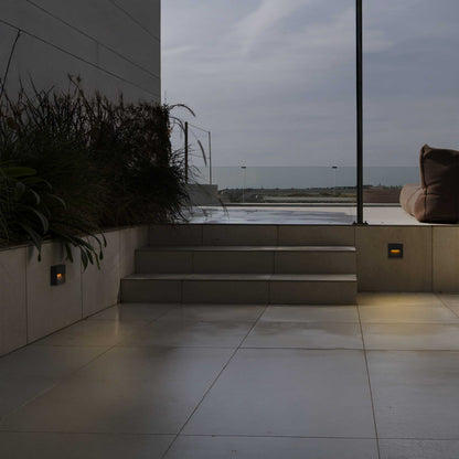 Faro Brume LED glass ceiling light IP44