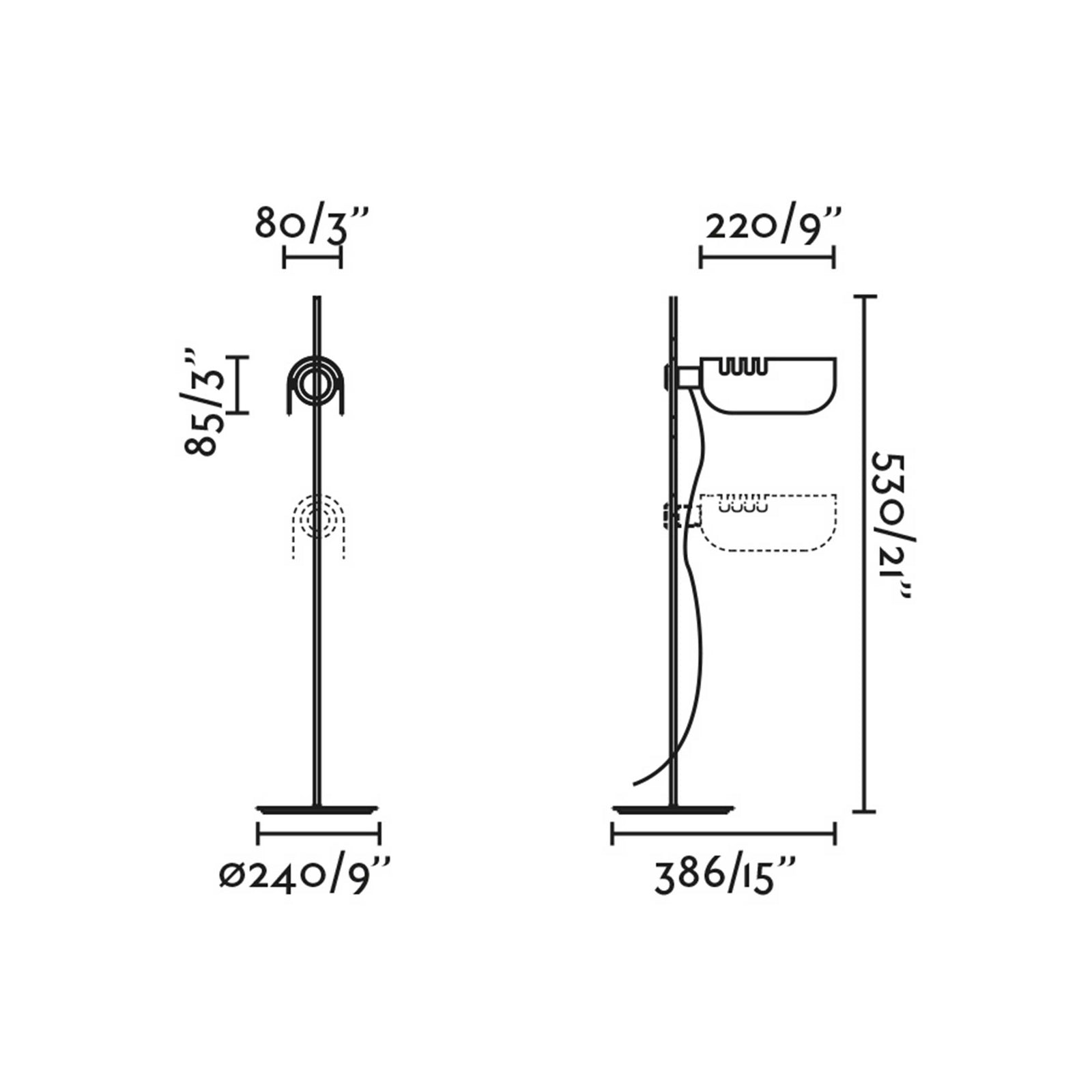 Faro Martinica E27 bordlampe