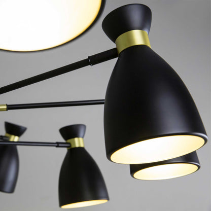 Faro Brume LED glass ceiling light IP44