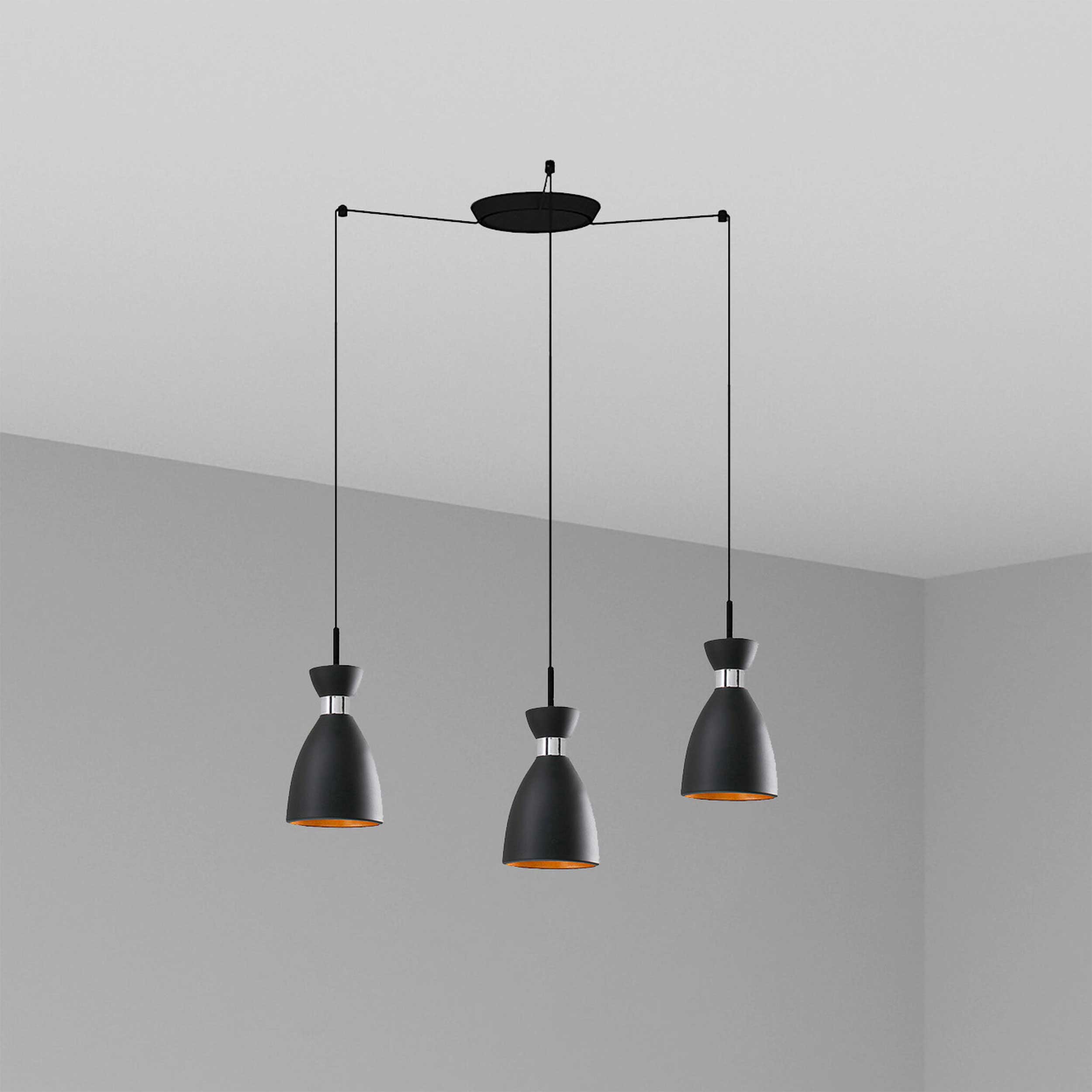 Faro Brume LED glass ceiling light IP44