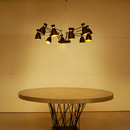 Faro Brume LED glass ceiling light IP44