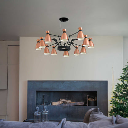 Faro Brume LED glass ceiling light IP44