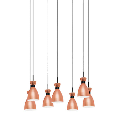 Faro Brume LED glass ceiling light IP44